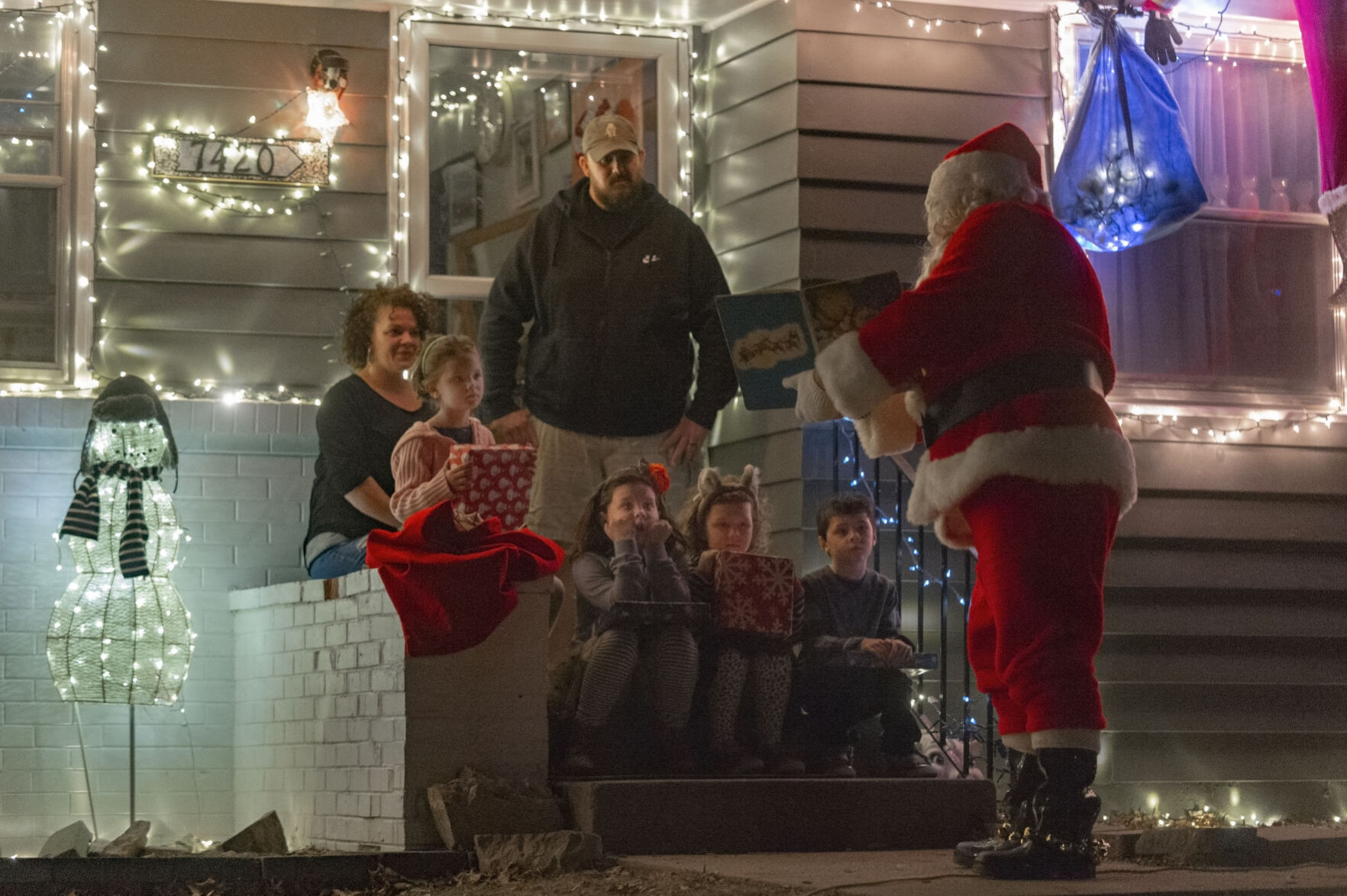 Santa visit